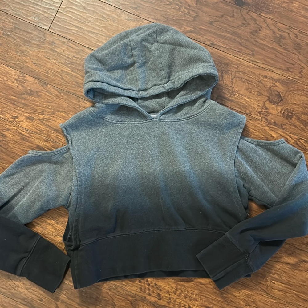Gymshark cropped ombré hoodie